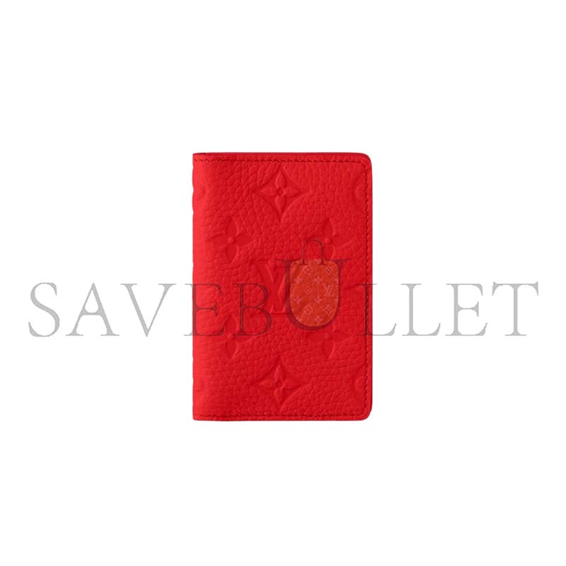 LOUIS VUITTON POCKET ORAGNIZER TAURILLON M83069 (11.1*7.5*1cm)